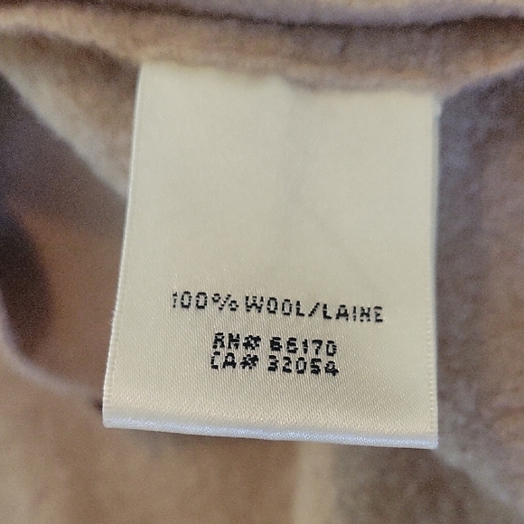 Anthropologie Tan Trench Coat with Ruffle Collar - Picture 8 of 10